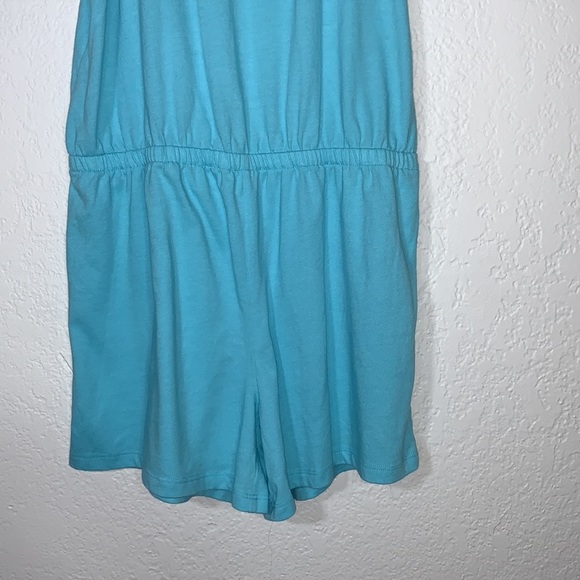 The Children’s Place Girls Ruffle Romper - Blue Radiance sz XL - Picture 6 of 11